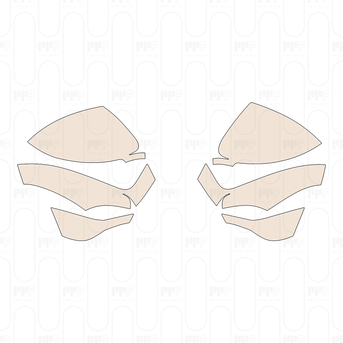 Pre-Cut PPF Porsche Macan Electric 4 2025