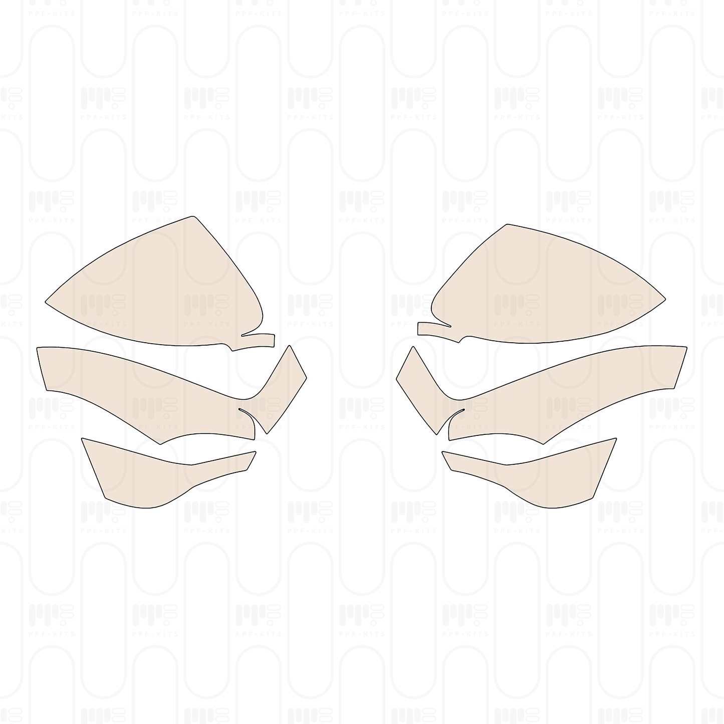 Pre-Cut PPF Porsche Macan Electric 4 2025