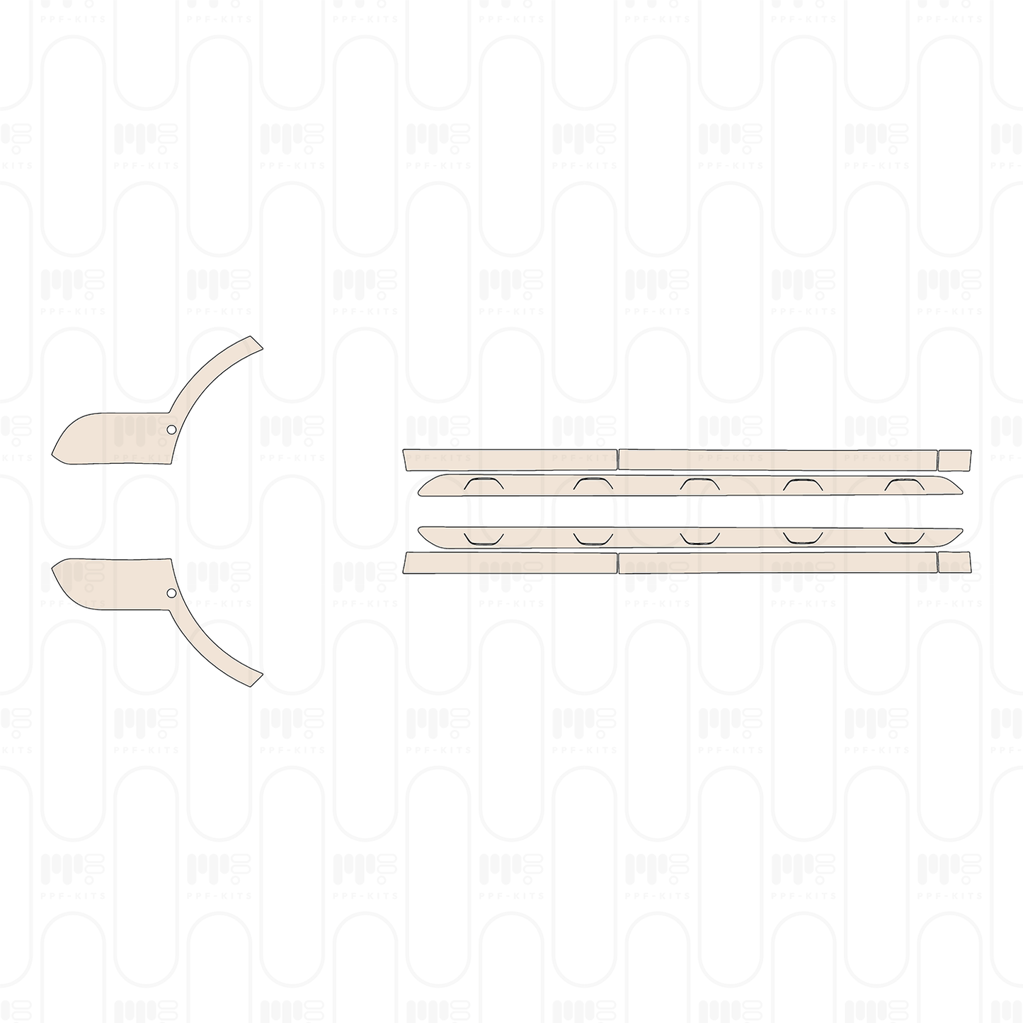 Pre-Cut PPF Porsche Macan Electric 4 2025