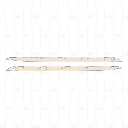 Pre-Cut PPF Porsche Taycan Cross Turismo Taycan 4S Cross Turismo 2024