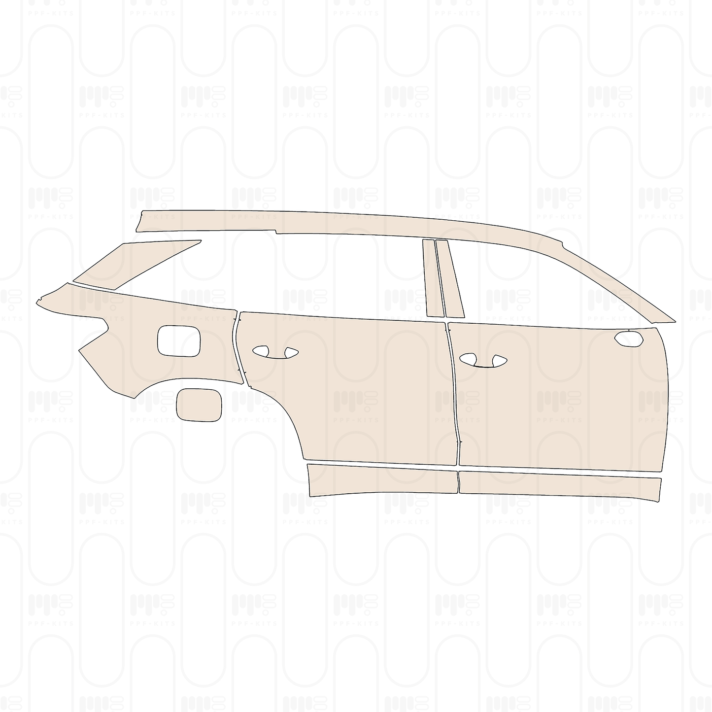 Pre-Cut PPF Skoda Kodiaq Sport Line (EU) 2024