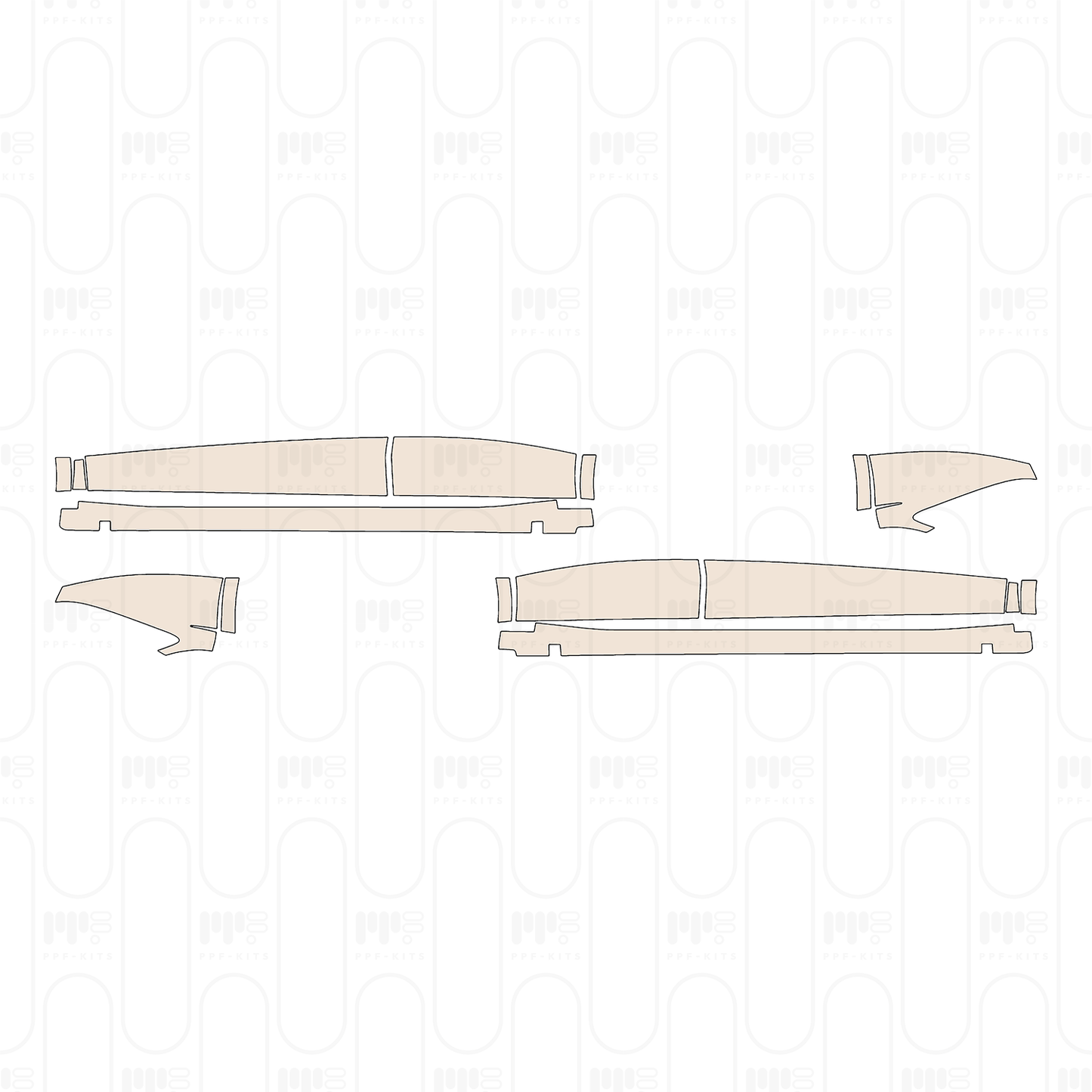Pre-Cut PPF Volkswagen ID.4 Base 2025