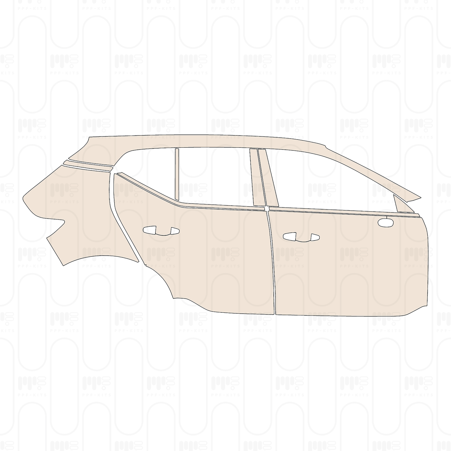 Pre-Cut PPF Volvo XC40 Recharge 2024