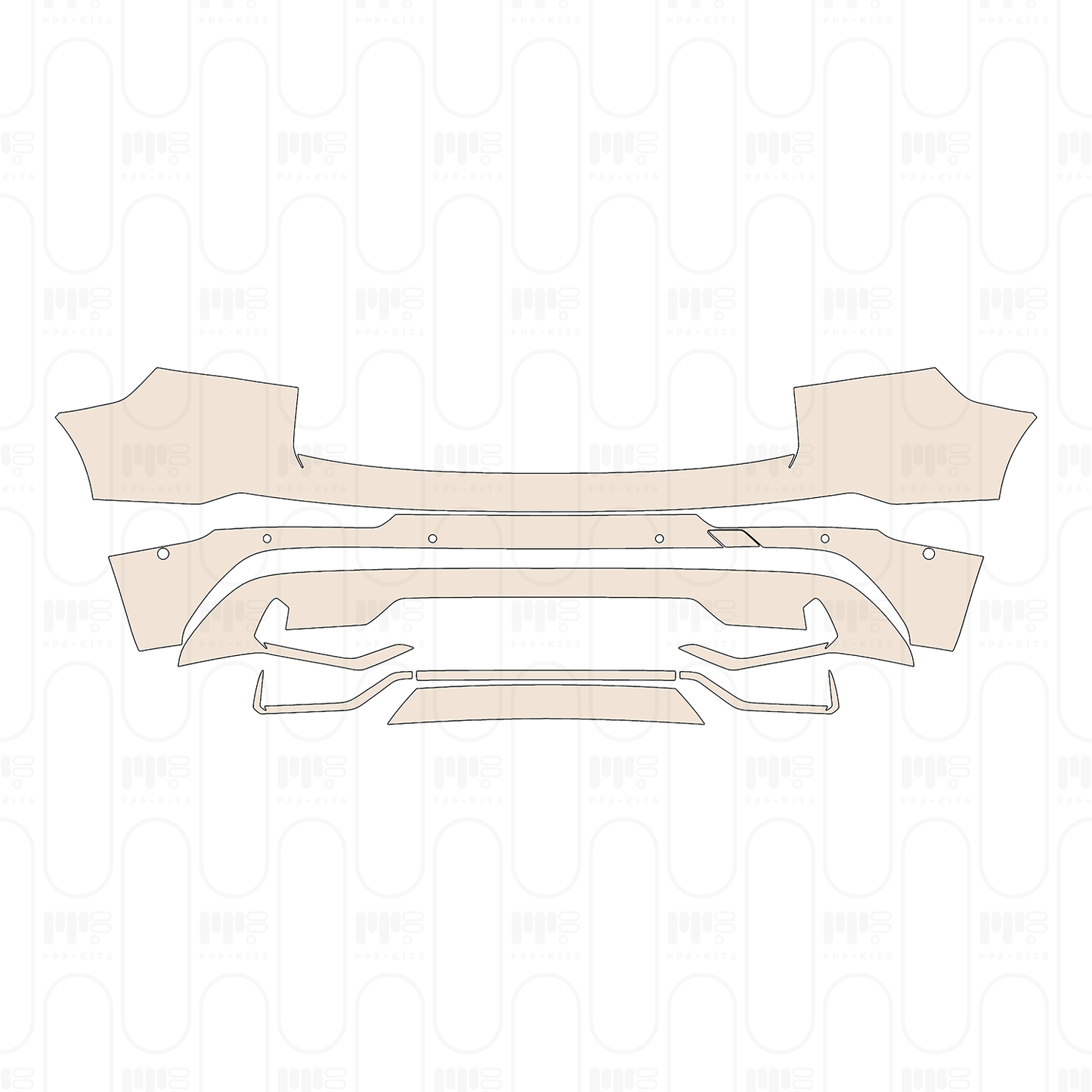 Pre-Cut PPF Volvo XC60 R-Design 2025