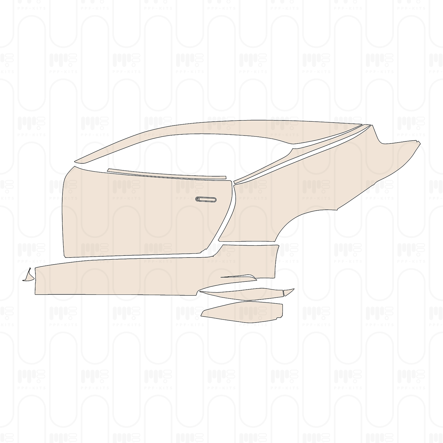 Pre-Cut PPF Aston Martin DBS 770 Ultimate Coupe 2024