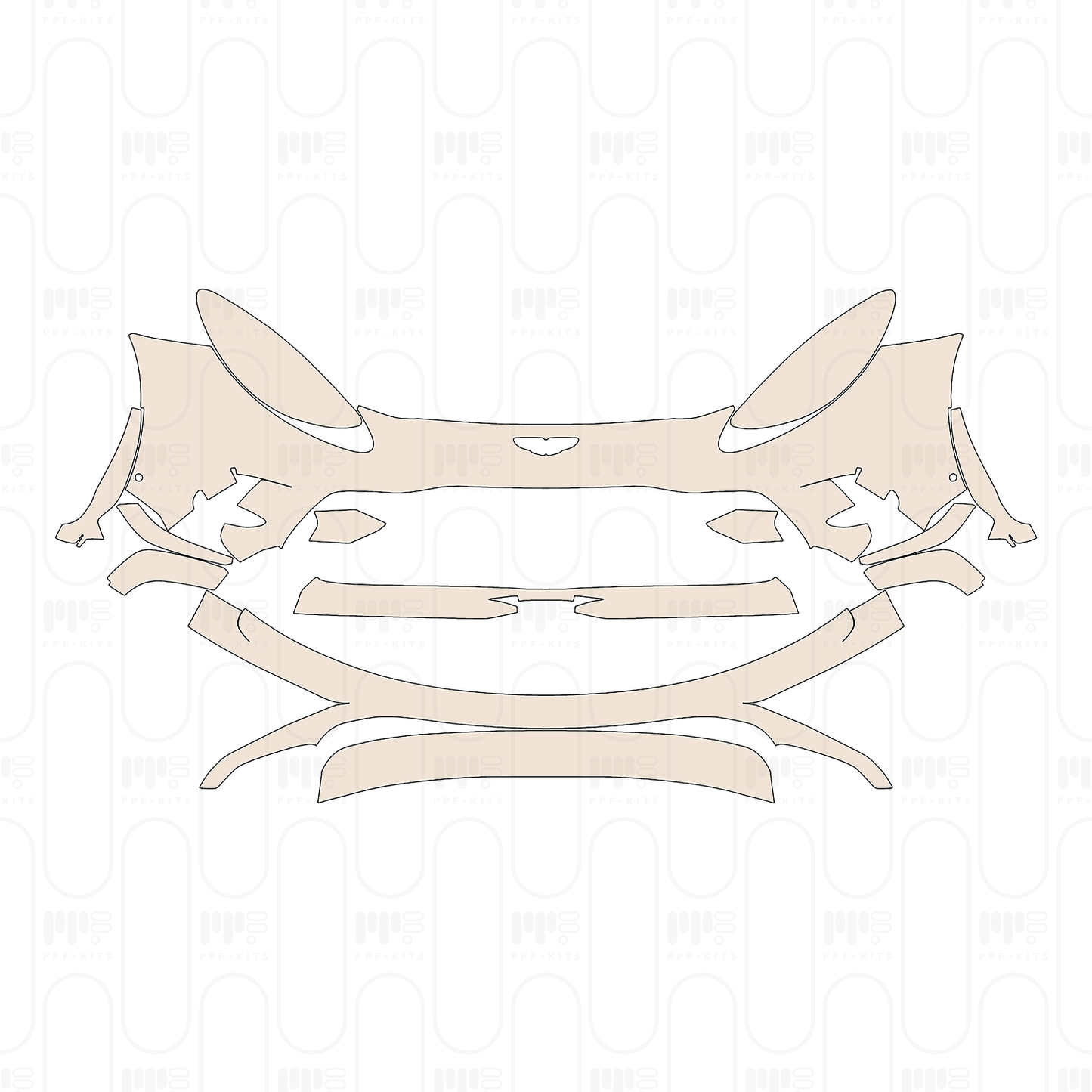 Pre-Cut PPF Aston Martin DBX 707 2024