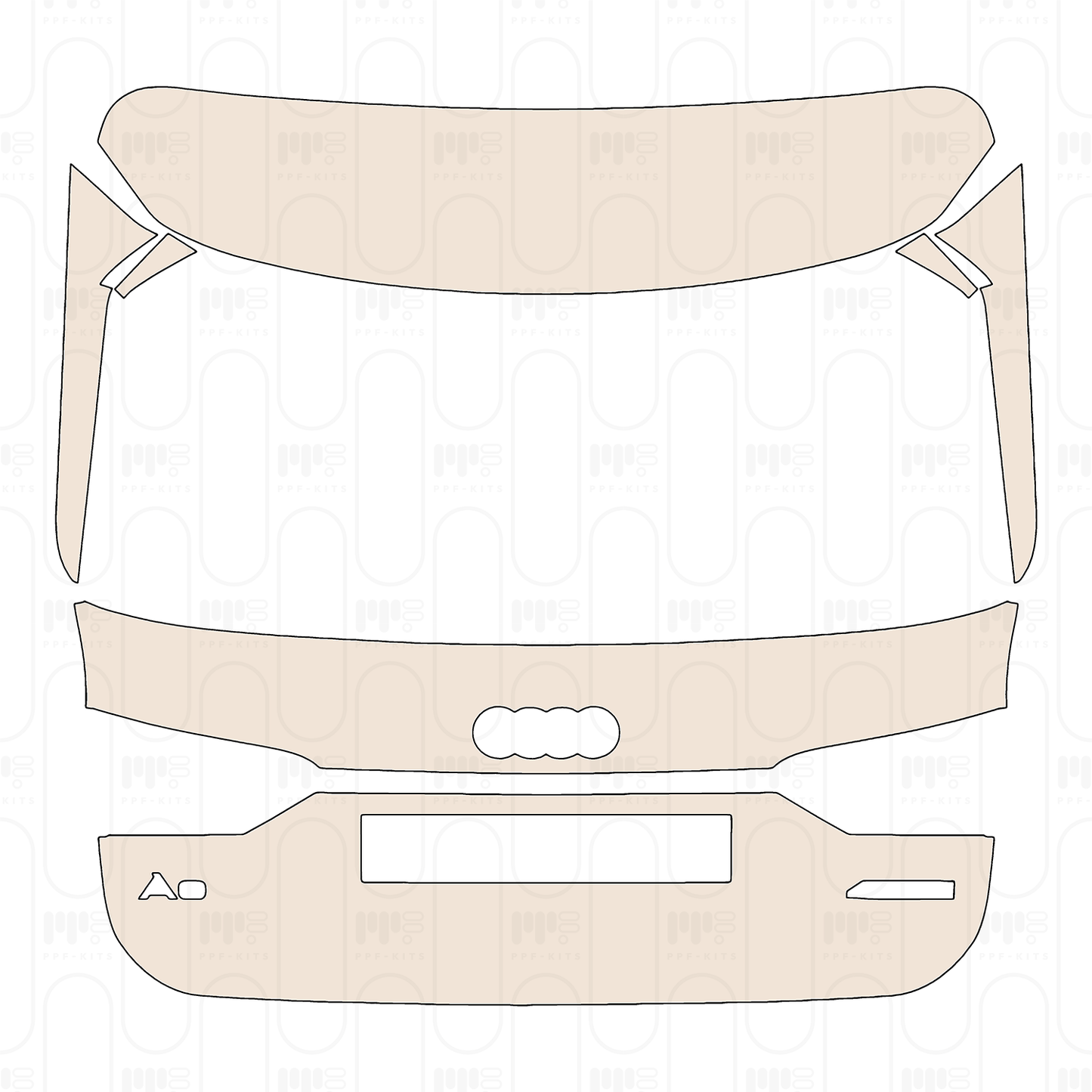 Pre-Cut PPF Audi A6 Avant Base 2024