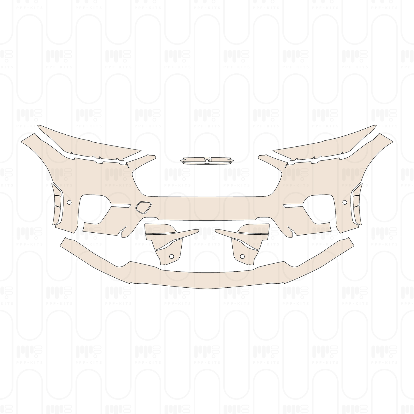 Pre-Cut PPF Ford Mach-E GT 2024