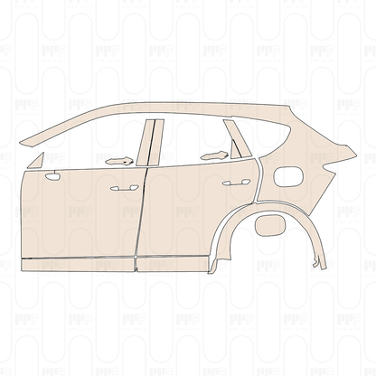 Pre-Cut PPF Mazda CX-60 (EU) Homura 2024