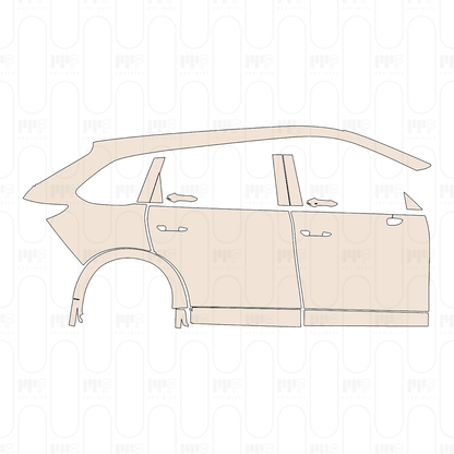 Pre-Cut PPF Mazda CX-80 (EU) Takumi Plus 2024