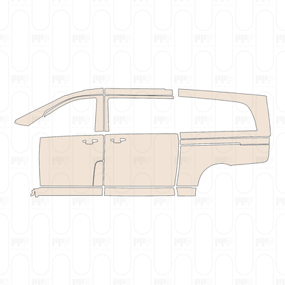 Pre-Cut PPF Mercedes-Benz V Class (Europe) Extra Long AMG Line 2024