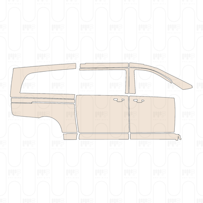 Pre-Cut PPF Mercedes-Benz V Class (Europe) Extra Long AMG Line 2024