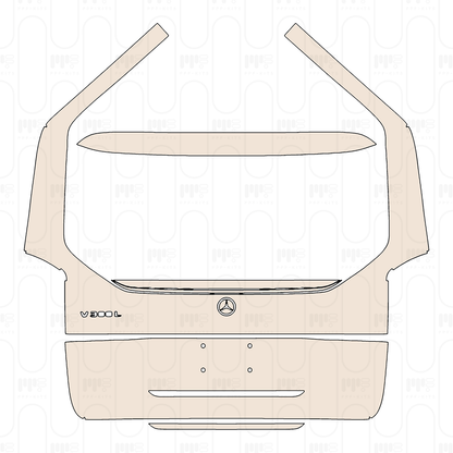 Pre-Cut PPF Mercedes-Benz V Class (Europe) Extra Long AMG Line 2024