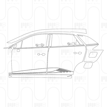 Pre-Cut PPF MG MG4 Electric 2024