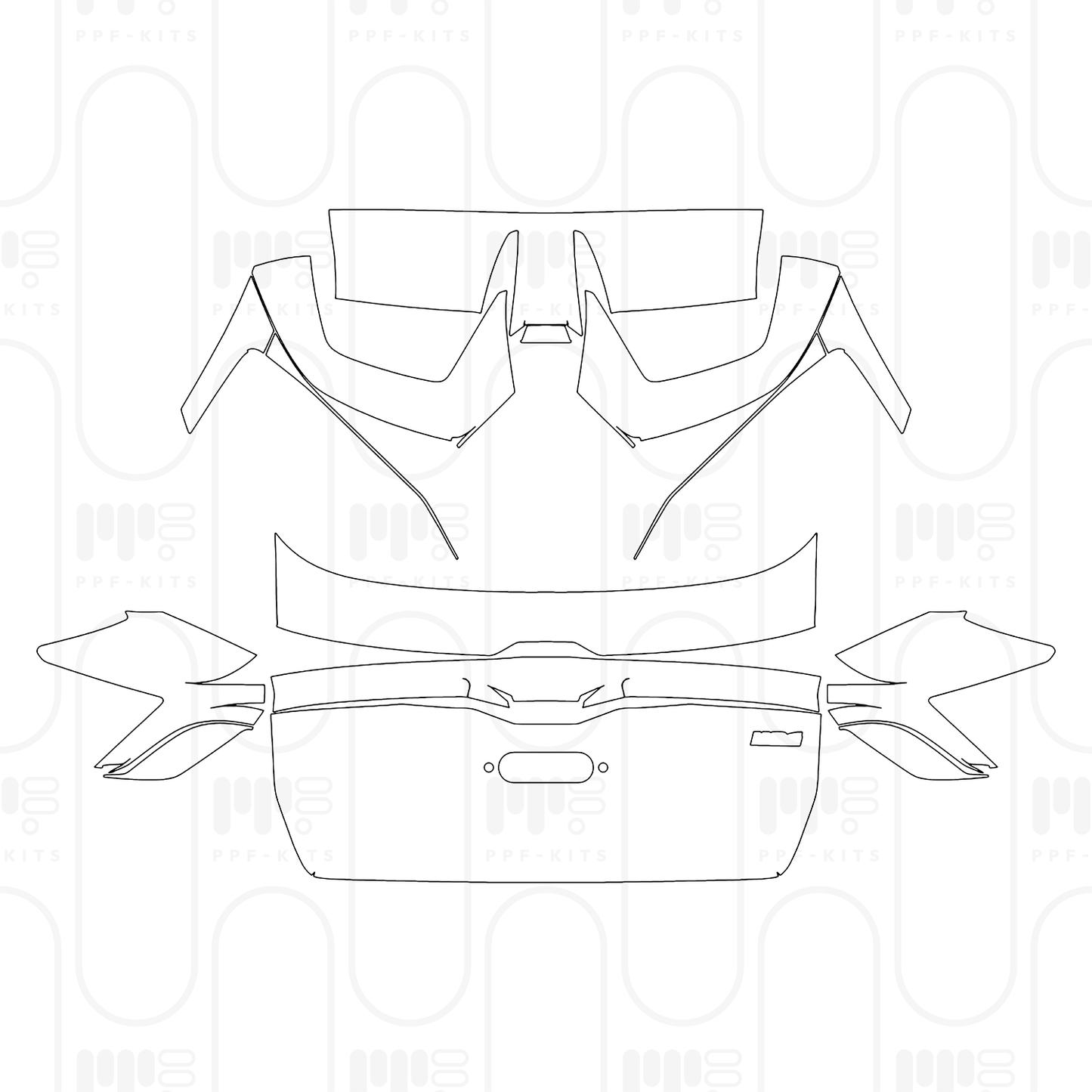 Pre-Cut PPF MG MG4 Electric 2024