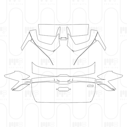 Pre-Cut PPF MG MG4 Electric 2024
