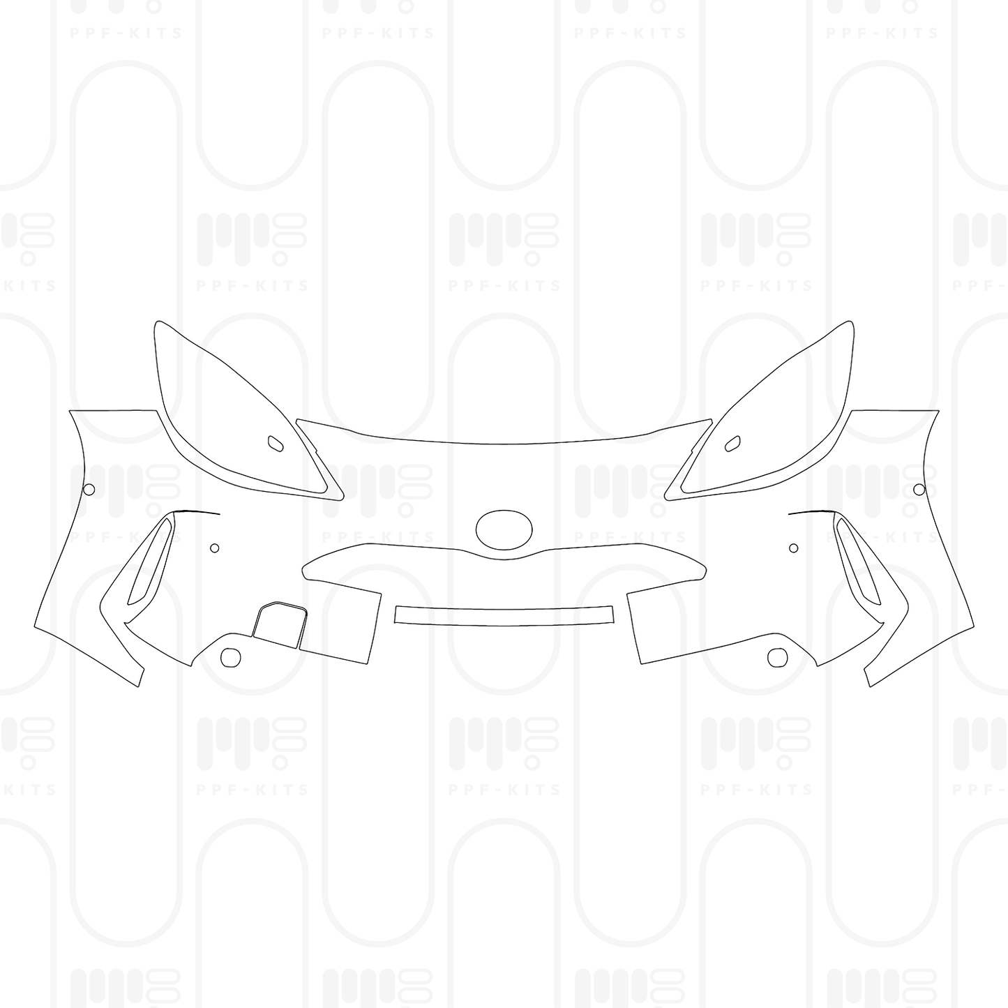 Pre-Cut PPF Toyota Yaris Cross Design 2024