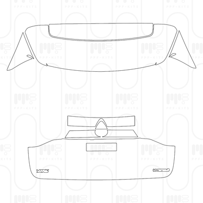 Pre-Cut PPF Toyota Yaris Cross Design 2024