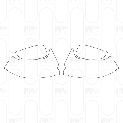 Pre-Cut PPF Toyota Yaris Cross Design 2024