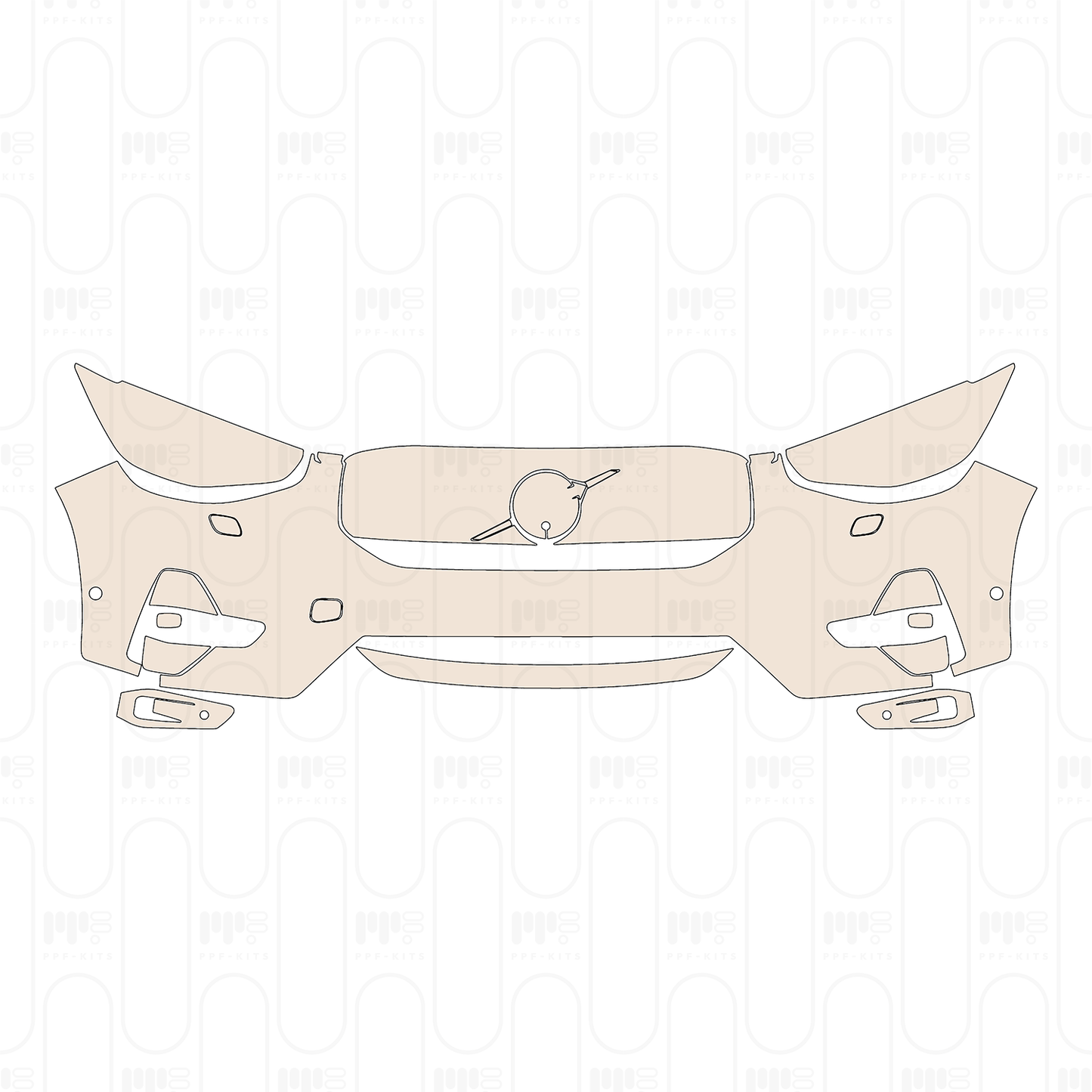 Pre-Cut PPF Volvo C40 Recharge Core 2024