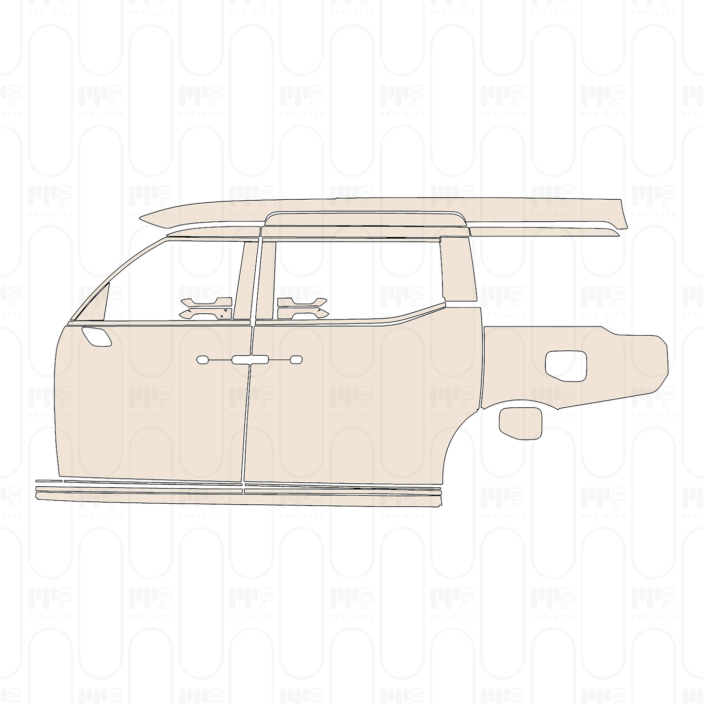 Pre-Cut PPF Volvo EM90 2024