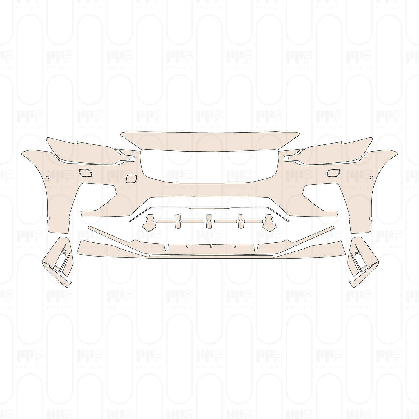 Pre-Cut PPF Volvo S60 Recharge R-Design 2024