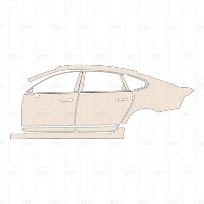 Pre-Cut PPF Volvo S90 Recharge Extended Wheelbase Inscription 2024