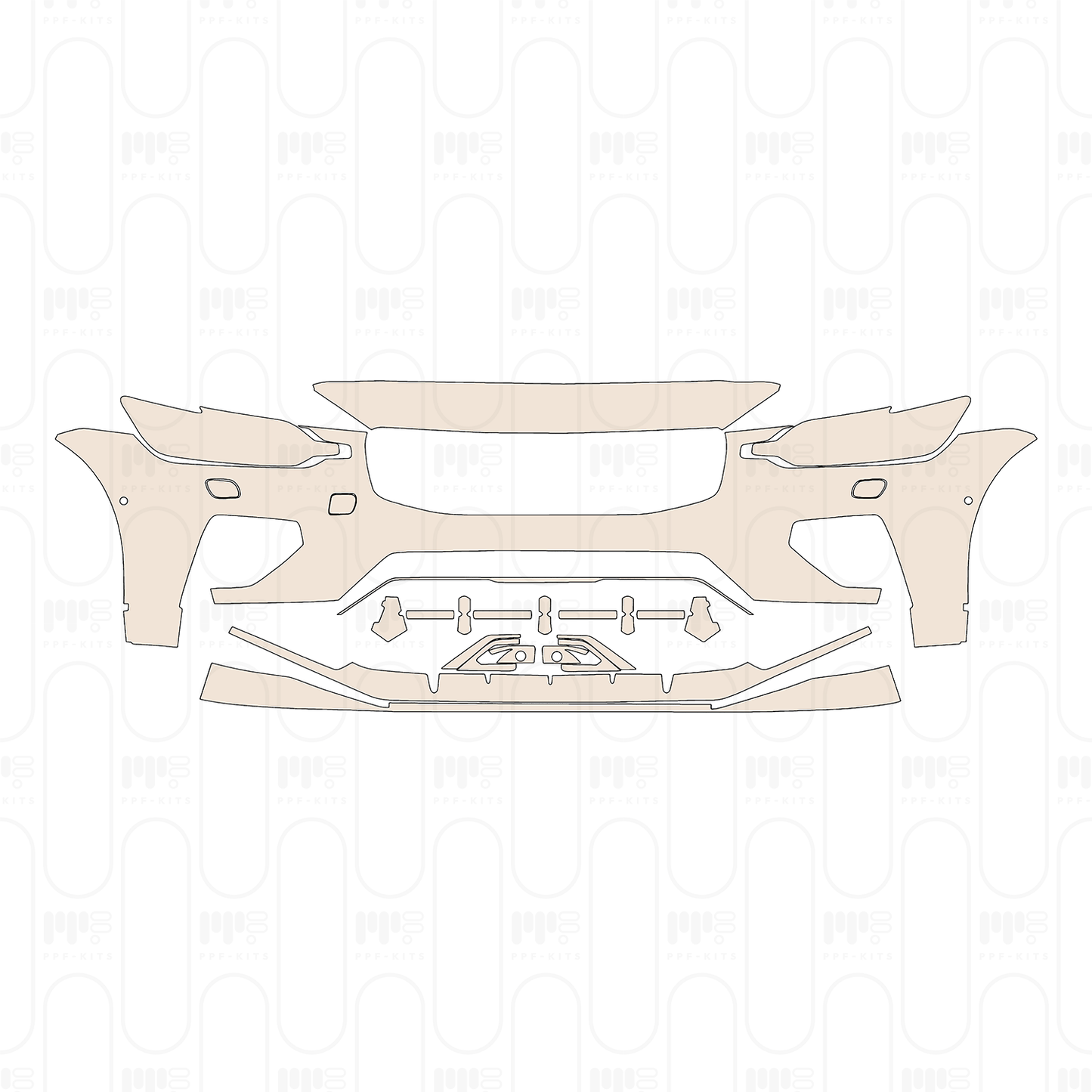 Pre-Cut PPF Volvo V60 R-Design 2024