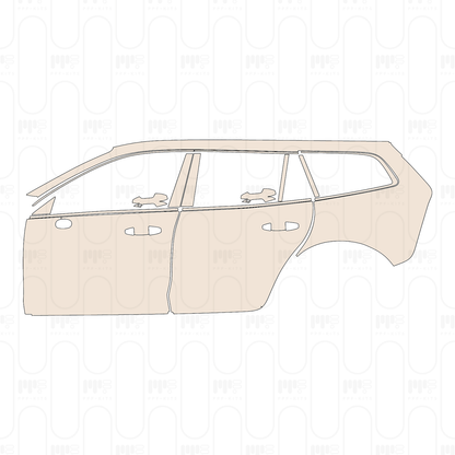 Pre-Cut PPF Volvo V60 Cross Country 2024