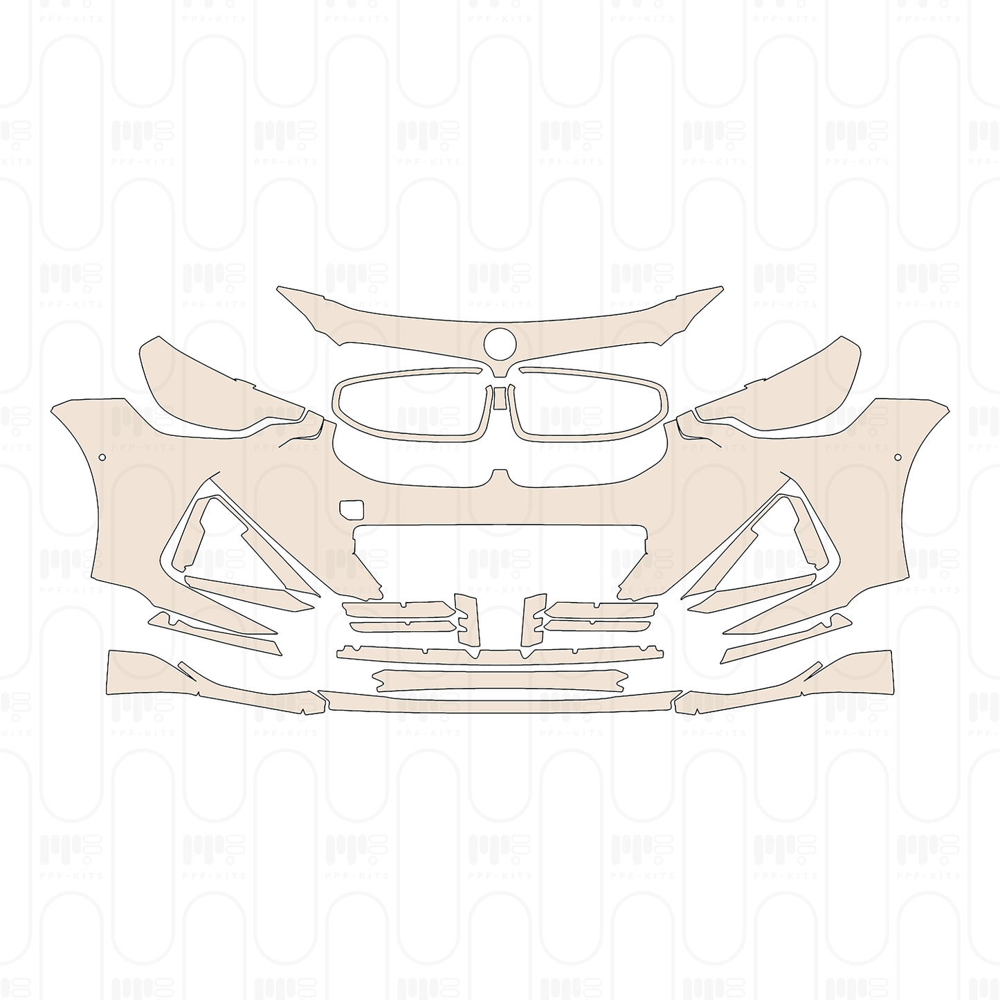 Pre-Cut PPF BMW 2 Series Coupe M235 M240 2024
