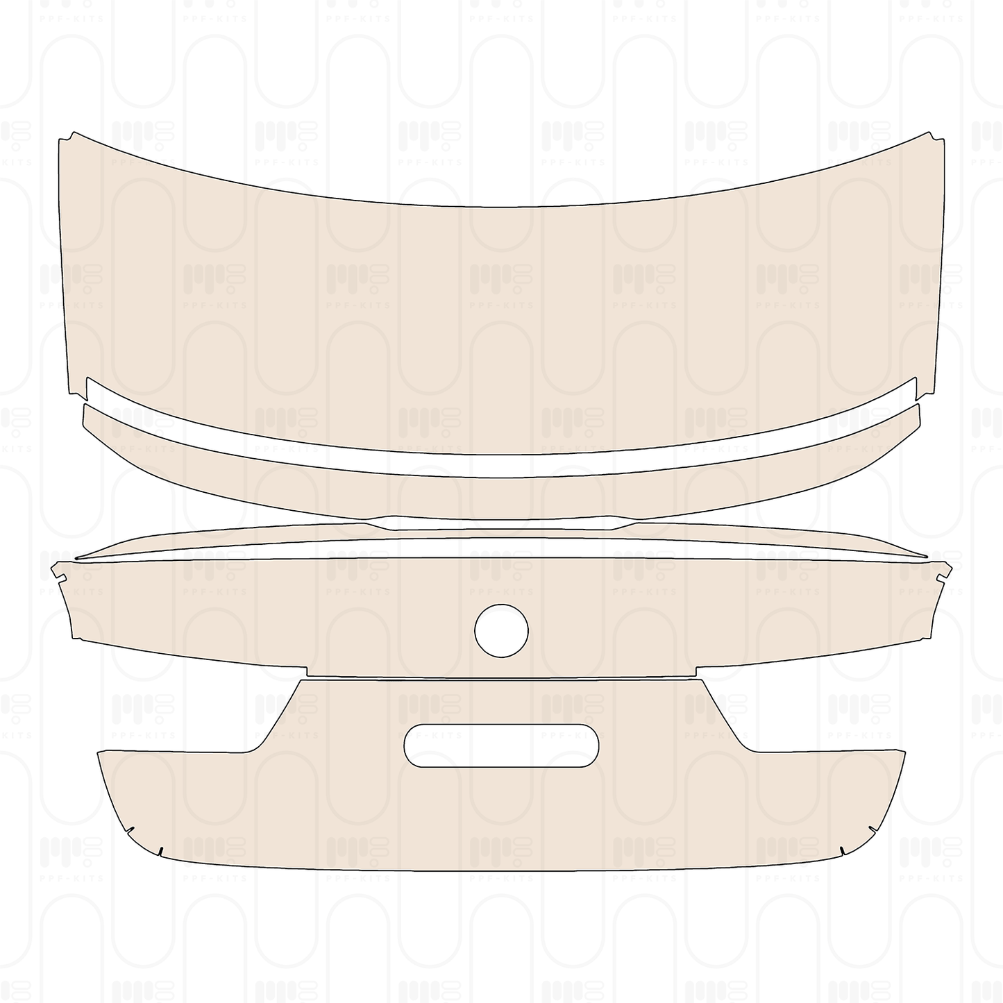 Pre-Cut PPF BMW 3 Series Sedan M3 2025