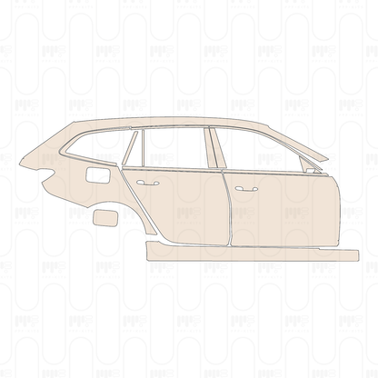 Pre-Cut PPF BMW 3 Series Touring Base 2024