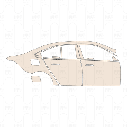 Pre-Cut PPF BMW i5 Sedan Standard Wheelbase Base 2024