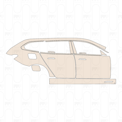 Pre-Cut PPF BMW 5 Series Touring M Sport 2024