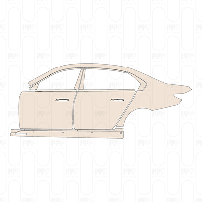Pre-Cut PPF BMW i7 Luxury 2024