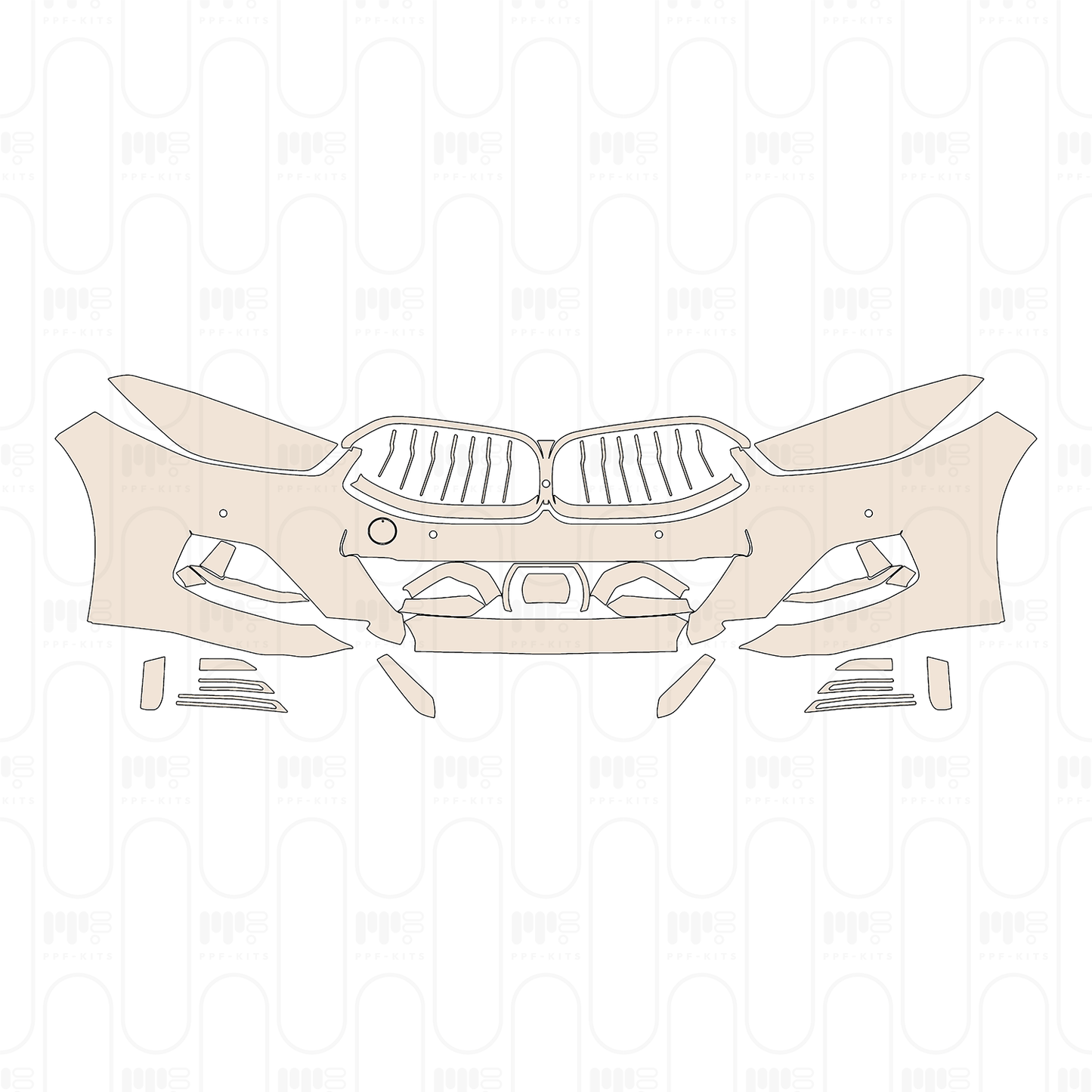 Pre-Cut PPF BMW 8 Series Coupe M850i 2024