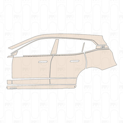 Pre-Cut PPF BMW iX Shadowline 2025