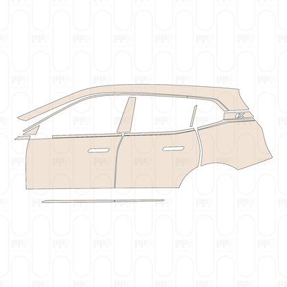 Pre-Cut PPF BMW iX Shadowline 2024