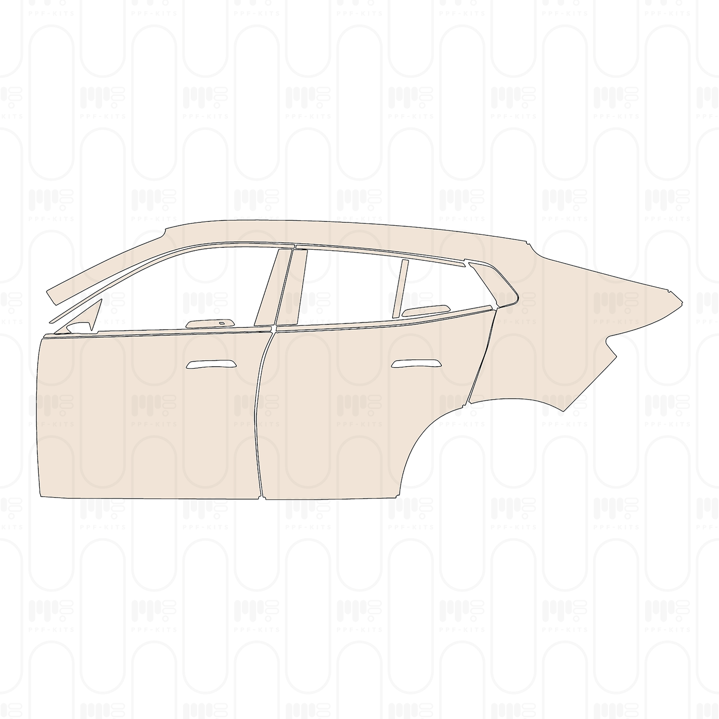 Pre-Cut PPF BMW X2 Base 2024