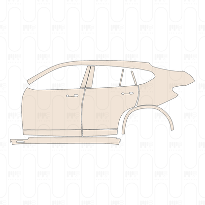 Pre-Cut PPF BMW X4 M 2024