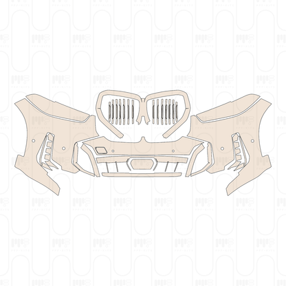 Pre-Cut PPF BMW X5 Standard Wheelbase M Sport 2025