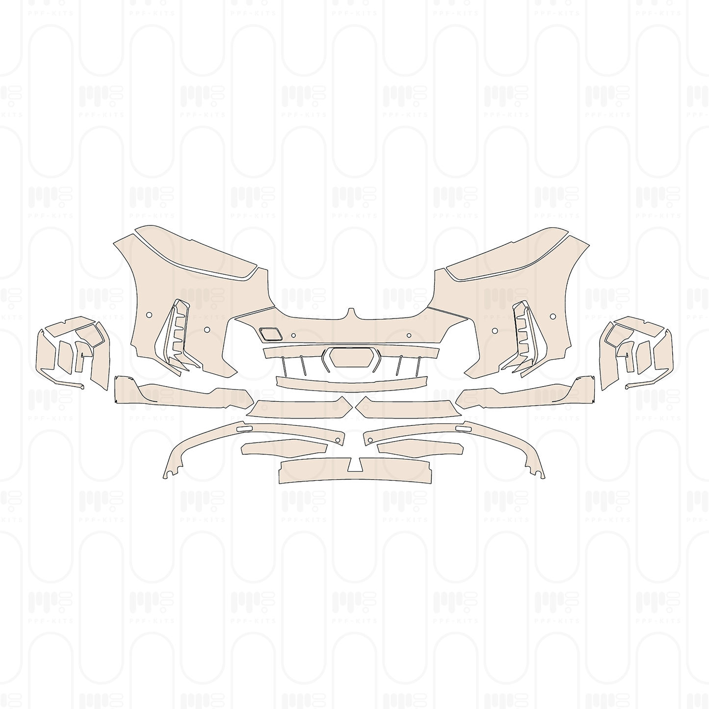 Pre-Cut PPF BMW X5 Standard Wheelbase M Sport 2025