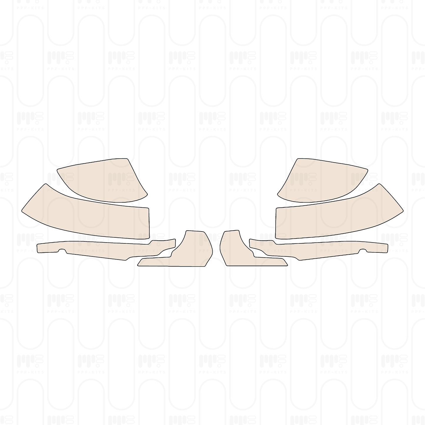 Pre-Cut PPF BMW X5 Standard Wheelbase M Sport 2025