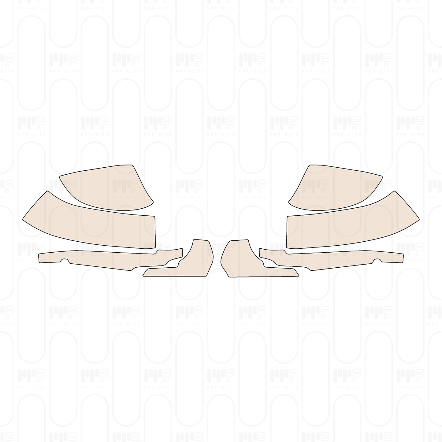 Pre-Cut PPF BMW X5 Standard Wheelbase M Sport 2025