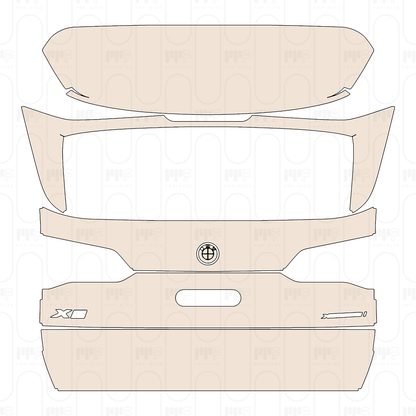 Pre-Cut PPF BMW X5 Standard Wheelbase M Sport 2025