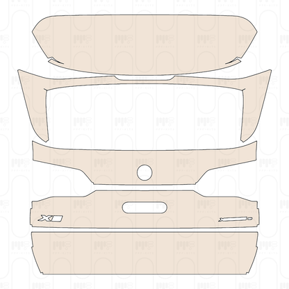Pre-Cut PPF BMW X5 Standard Wheelbase M Sport 2025