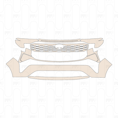 Pre-Cut PPF Ford Equator Sport 2026