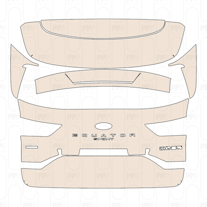 Pre-Cut PPF Ford Equator Sport 2026