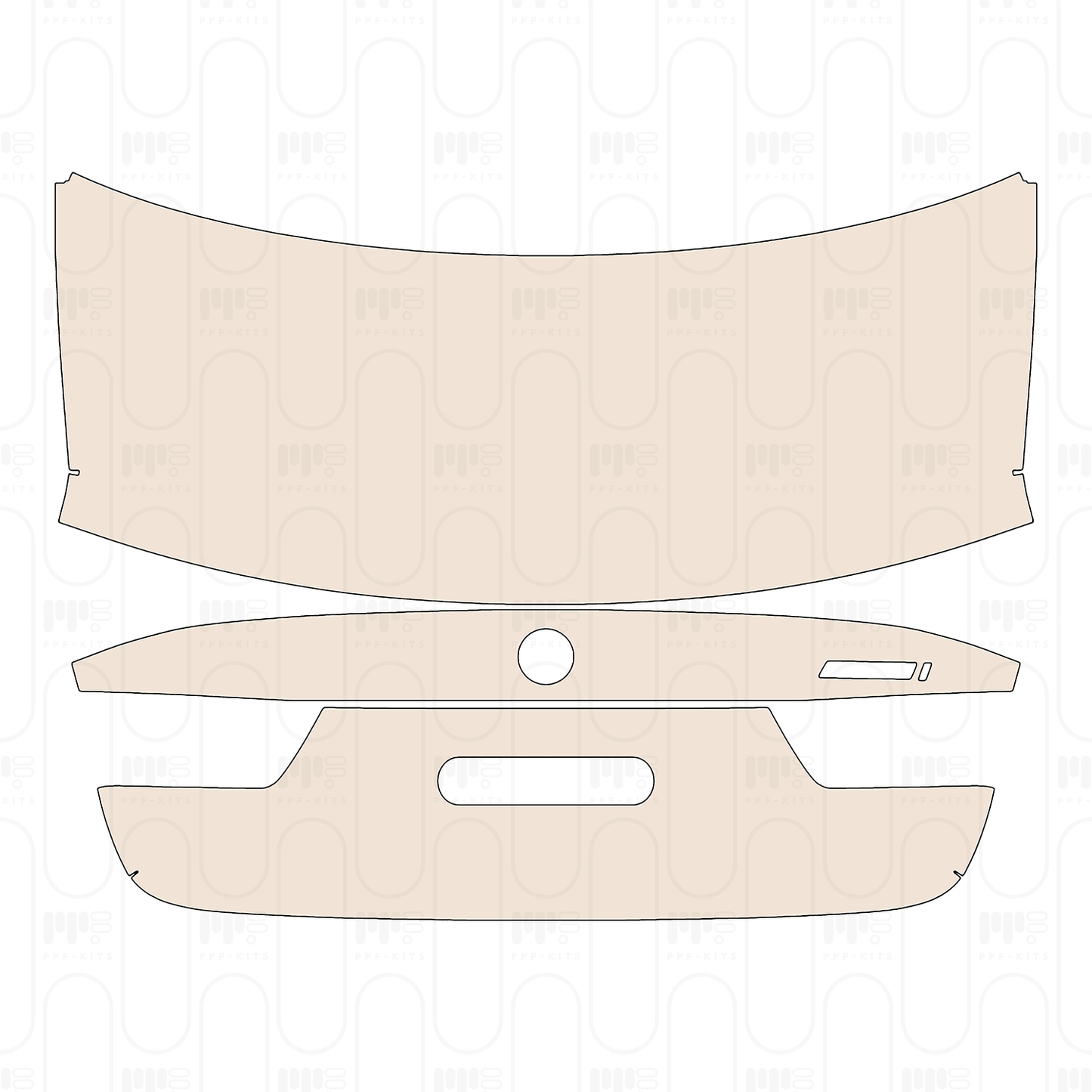 Pre-Cut PPF BMW 3 Series Sedan Base Extended Wheelbase 2026