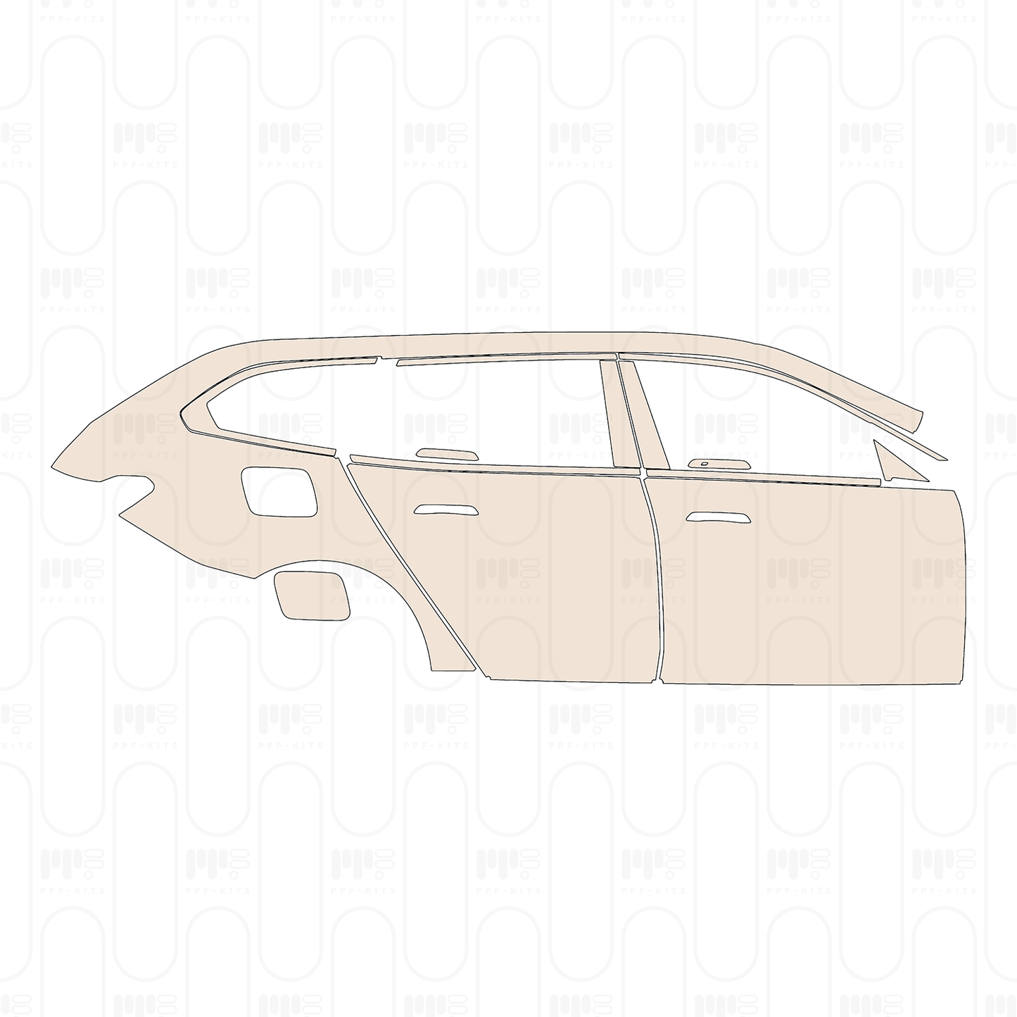 Pre-Cut PPF BMW 5 Series Touring Base 2026
